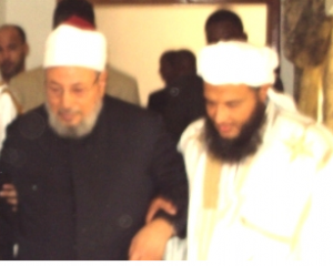 Mohamed Dedaw With Qaradawi