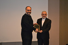 Ahmad Totonji Receiving Award