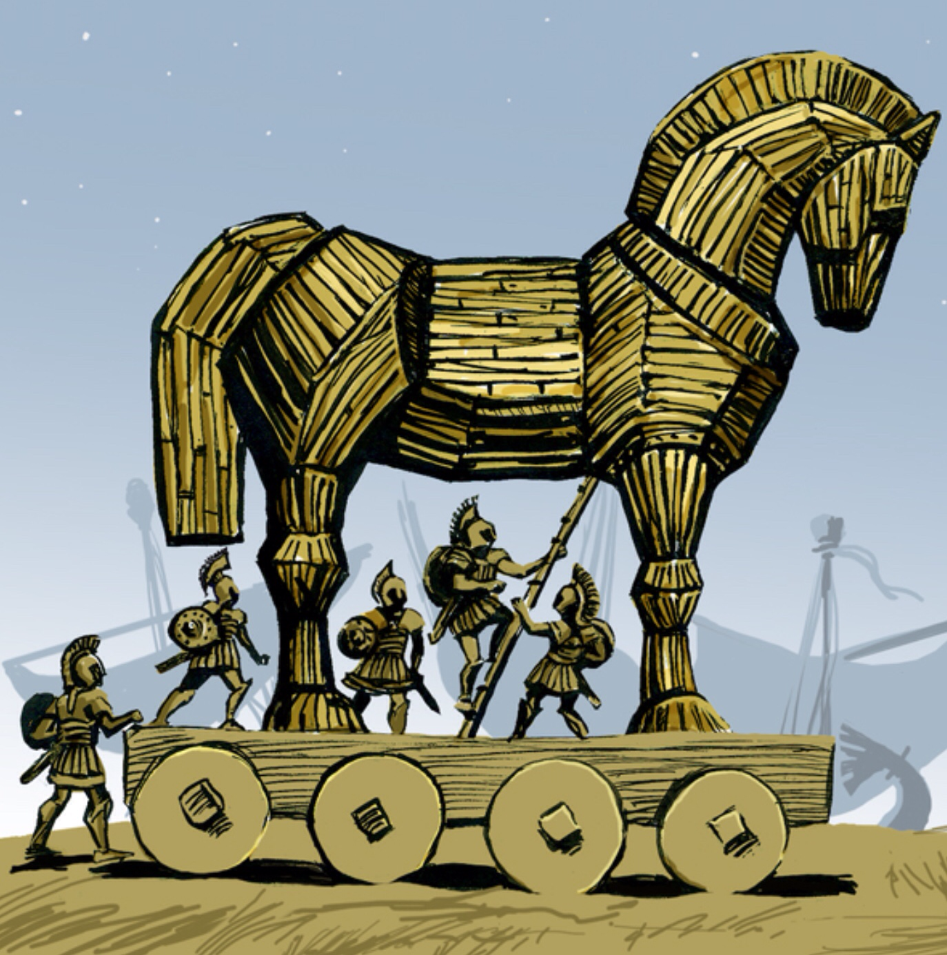 war horse clipart - photo #20